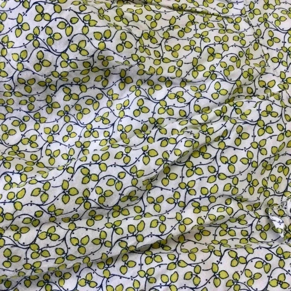 Baby Gap Toddler Green Leaf Print Lined Sleeveless Casual Summer Dress Size 5T - Picture 3 of 12